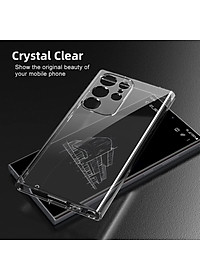 ốp lưng silicon cho Samsung Galaxy S23 Ultra / S23 Plus / S23 5G hiệu HOTCASE Ultra thin - siêu mỏng 0.6mm, thiết kế trong suốt, chống trầy xước - Hàng nhập khẩu