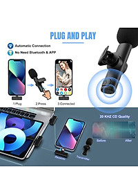 Micro không Dây F18 cho điện thoại , máy tính bảng , android , ios chất lượng cao - hàng nhập khẩu