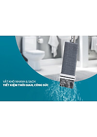 Cây lau nhà tự vắt đa năng Sunhouse KS-MO3211PW