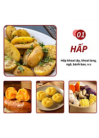 Nồi cơm điện đa năng SOKANY SK-07078 dung tích lớn 6L, bảo quản nhiệt thông minh, nấu cơm, hầm, hấp, tiện lợi mọi lúc mọi nơi - HÀNG CHÍNH HÃNG