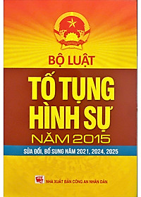 Combo Bộ Luật Hình Sự + Bộ Luật Tố Tụng Hình Sự Năm 2015 (DH) (Bộ 2 Cuốn)