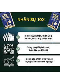 100X Business Workforce Đội ngũ nhân sự 10X xây dựng doanh nghiệp 100X