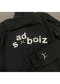 Áo Hoodie SADBOIZ Signature Khoác Nỉ , Tee Local Brand Sadboy Sad Cry Basic Unisex Nam Nữ Ulzzang, áo khoác Áo Sweater SADBOIZ Signature tay dài, áo khoác chống nắng nam nữ có nón