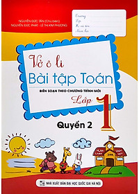 Sách Vở Ô Li Bài Tập Toán Lớp 1 Quyển 2 (Biên Soạn Theo Chương Trình Mới)