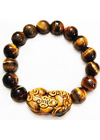 Vòng Tay Tỳ Hưu Đá Mắt Hổ đá tự nhiên