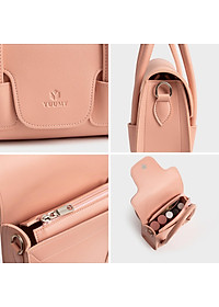 Túi Yuumy ( Thời trang nữ nắp gập cách điệu - Túi đeo chéo da Seasand YN227 )