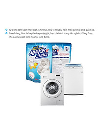 Bột Tẩy Diệt Khuẩn Vệ Sinh Lồng Máy Giặt Homes Queen (400g)