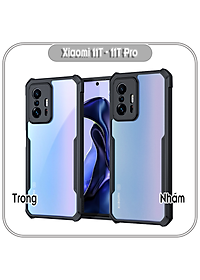 Ốp lưng cho Xiaomi 11T - 11T Pro chống sốc trong viền nhựa dẻo XunDD - Hàng nhập khẩu