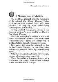 The New One Minute Manager