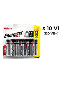 120 Viên Pin AA , Pin AAA 1,5V ENERGIZER Siêu Bền - Hàng chính hãng