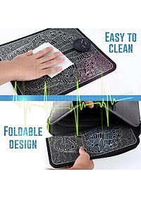 Thảm Massage Bàn Chân Xung Điện Trị Liệu EMS Giúp Lưu Thông Khí Huyết Dùng Pin Sạc