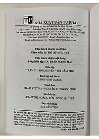 Thủ tục tranh tụng tại phiên toà hình sự sơ thẩm (tái bản lần thứ nhất)