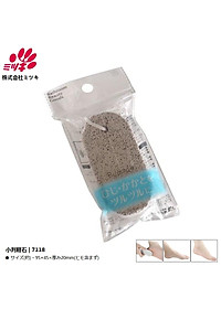 Đá chà gót chân hình Oval Scrub 40g - Hàng Nội Địa Nhật Bản