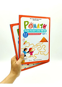 Bộ Pomath - Toán Tư Duy Cho Trẻ Em 8 - 9 Tuổi (Tập 1 + 2) (Bộ 2 Tập)