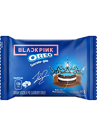 [Limited Edition] Combo 2 hộp Bánh OREO Pie BLACKPINK vị Marshmallow 2x180g (Tặng kèm 2 thẻ hình BLACKPINK)