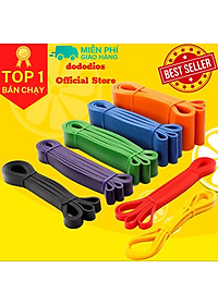 VÀNG 7KG -  Dây Cao Su Kháng Lực Powerband Tập Toàn Thân Chính Hãng dododios
