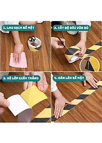Băng Dính Chống Trơn Trượt Rộng 5cm Dài 10 Mét Sàn Nhà Cầu Thang Bậc Thềm Tránh Bước Hụt An Toàn Legaxi