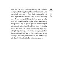 Sách Chương Trình Nghị Sự