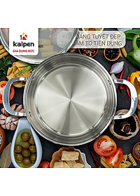 Nồi Inox 3 lớp đúc liền khối Kalpen Kazler 20cm dung tích 3.7L hàng Đức - Hàng chính hãng