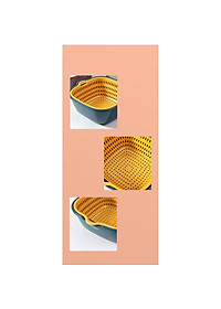 Sét 6 Rổ Chậu Nhựa PP Tiện Dụng Cho Nhà Bếp Hàng Loại 1