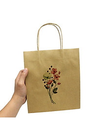 Túi Giấy Kraft - 22 x 25 x 8 cm - The Sun 01