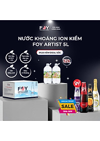 Lốc 2 Chai Nước kiềm FOY Artist Series 2024 loại 5L