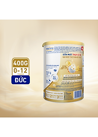Sữa bột Nestlé NAN SUPREMEPRO 1 400g nhập khẩu Đức với 5HMO & đạm Gentle Optipro ( Dành cho trẻ từ 0 - 12 tháng tuổi)