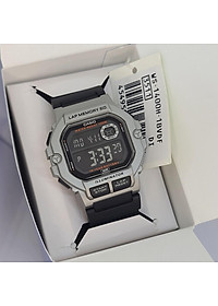 Đồng Hồ Nam Dây Nhựa Casio Standard WS-1400H-1BVDF Chính Hãng - WS-1400H-1B Pin 10 Năm