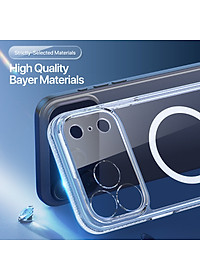 Ốp Lưng Sạc Từ Tính Chống Ố Vàng Dành Cho iPhone 17 Pro Max / 17 Pro / 17 Air / iPhone 17, DUX DUCIS Clin Mag Series_ Hàng chính hãng