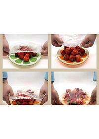 Set 100 Màng Bọc Thực Phẩm Có Chun Co Dãn