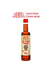 Đặc Sản Phan Thiết - Nước Mắm Nhỉ Cá Cơm Than Làng Chài Xưa 525Ml (01 Chai) Sánh Đặc Thịt Cá 300 Năm Truyền Thống