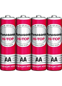 Hộp 60 viên Pin than đỏ AA Panasonic R6DT/4S-V – Hàng Chính Hãng