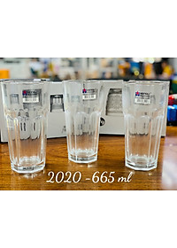 BỘ 6 LY THỦY TINH CAO CẤP UỐNG NƯỚC HOA QUẢ, SINH TỐ - VD718