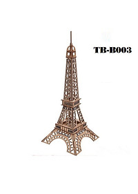 Đồ chơi lắp ráp gỗ 3D Mô hình Tháp Eiffel Laser
