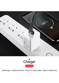 Đầu Chuyển OTG Baseus Từ USB to Type-C - Hàng Chính Hãng