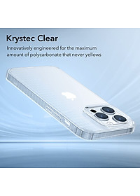 Ốp Lưng cho iPhone 14 Pro / iPhone 14 Pro Max ESR Krystec Clear Case - Hàng Chính Hãng