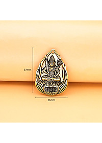 Dây chuyền mặt Phật Bản Mệnh hoa sen bằng đồng - MV02