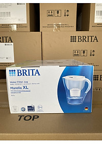 Bình Lọc Nước BRITA Marella XL White - 3.5L (Kèm Maxtra Pro)