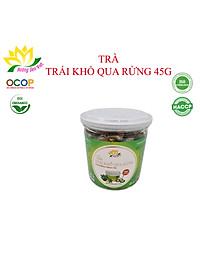 (COMBO 2 HŨ) TRÀ TRÁI KHỔ QUA RỪNG HŨ 45g - HƯƠNG SEN VIỆT