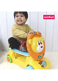 Xe Tập Đi Sư Tử Kết Hợp Xe Chòi Chân Scooter Winfun 0855NL