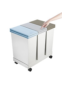 Thùng rác phân loại Hiro 3 ngăn