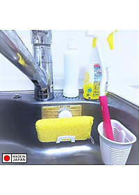 Rổ treo đựng giẻ rửa bát tiện lợi màu trắng (dáng sâu) - Hàng nội địa Nhật