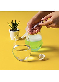 b.box Bộ ống hút thay thế và dụng cụ vệ sinh tiện dụng cho bình nước 360 dộ