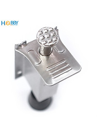 Đồ chặn cửa 2 chiều chốt đạp lò xo đế cao su Hobby Home Decor CCD1