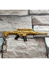 Móc khóa mô hình trong Game PUBG mẫu Scar-L Rồng