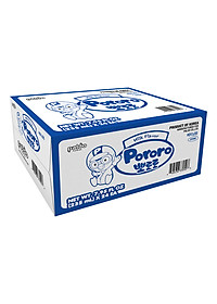 Thùng 24 Chai Nước Uống Pororo Hương Vị Sữa 235ml