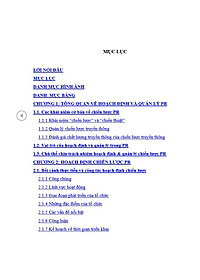 Giáo trình PR - Chiến lược và Thực hành