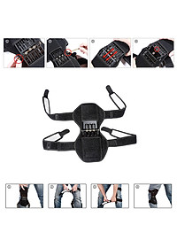 Bộ 2 Đai Trợ Lực Khớp Gối Hỗ Trợ Đầu Gối Giảm Đau Lót Thoáng Khí PowerKnee AOLIKES YE-YX005