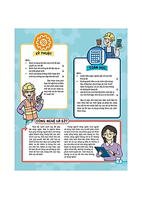 Sách Học Và Thực Hành Stem Đơn Giản - Công Nghệ - Kiến Thức Kèm Bài Tập Bổ Trợ!