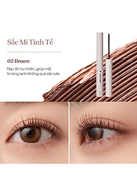 Mascara Chuốt Cong Dài Dày Mi Tự Nhiên Mude Inspire Skinny Curling Mascara (3ml)